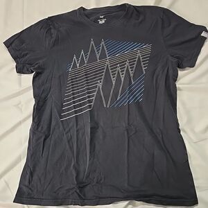 Arc'teryx Mountain Graphic T-shirt Men's Large Black Outdoor Performance Logo